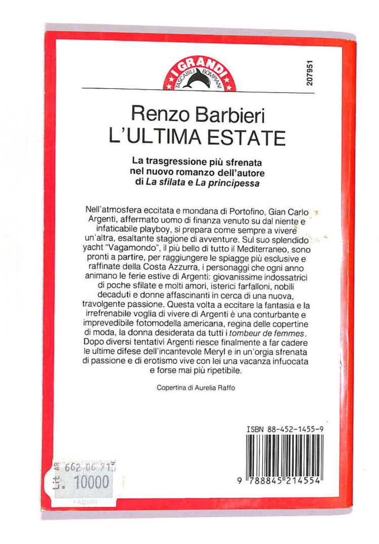 EBOND L'ultima Estate Libro LI009363