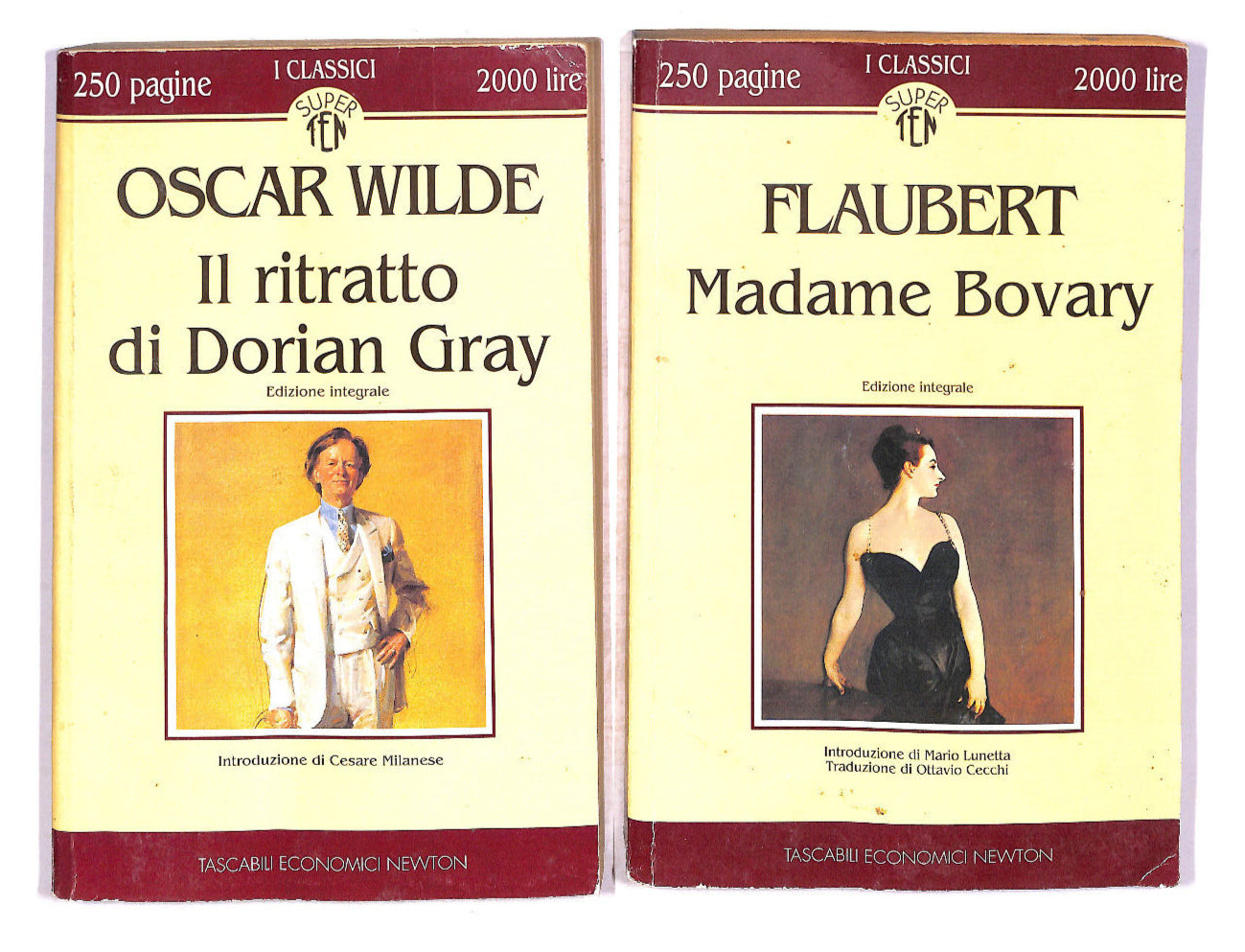EBOND Lotto Il Ritratto Di Dorian Gray e Madame Bovary Newton Libro LI009408