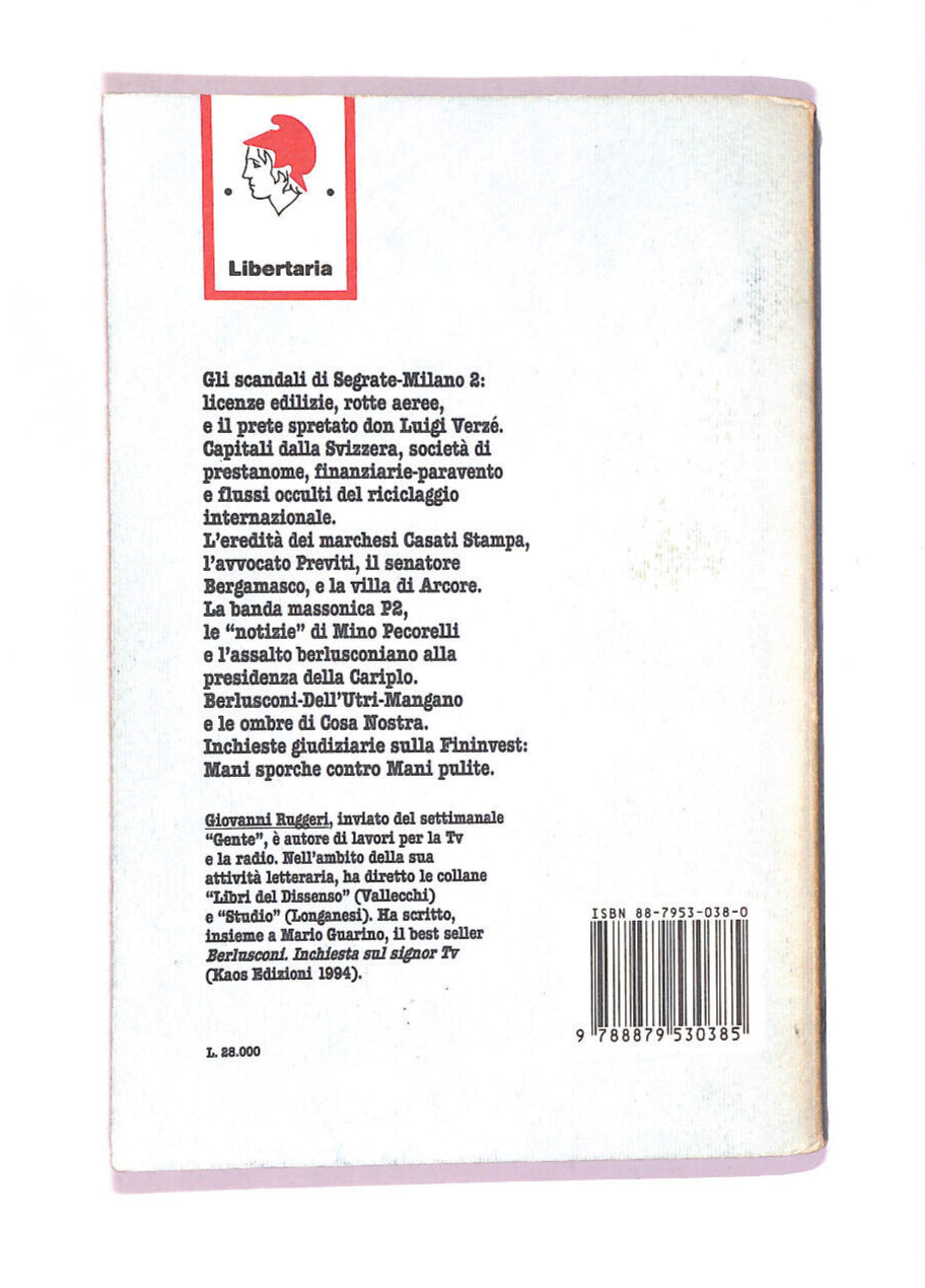 EBOND Berlusconi Gli Affari Del Presidente Libro LI009451