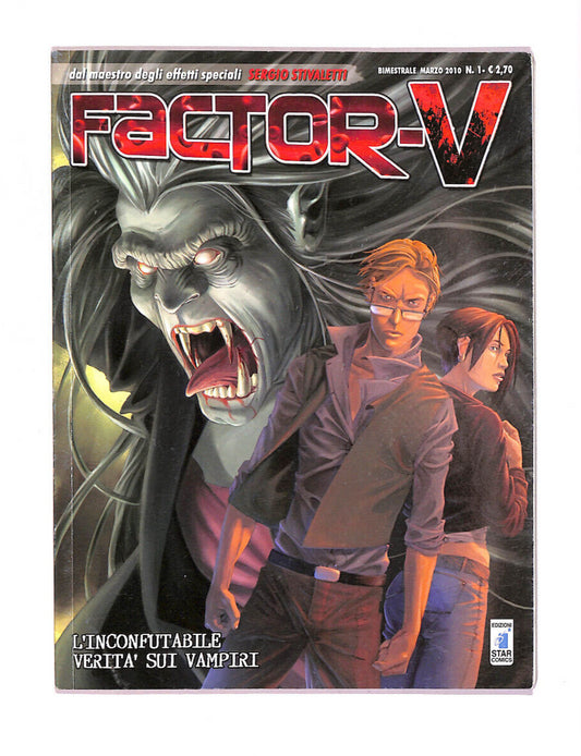 EBOND Factor-v N1 L'inconfutabile Verita Sui Vampiri Libro LI009563