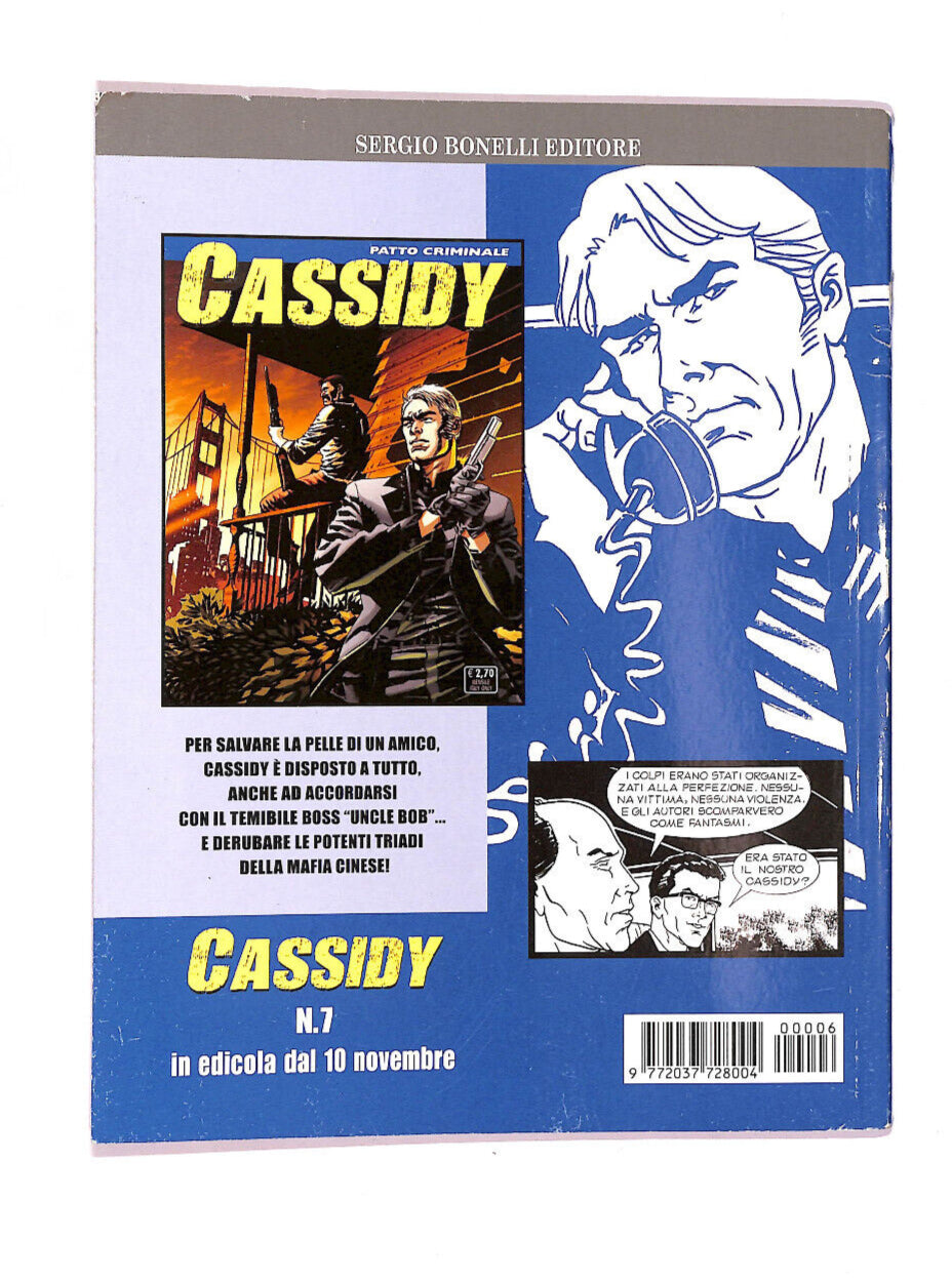 EBOND Cassidy Numero 6 Libro LI009565