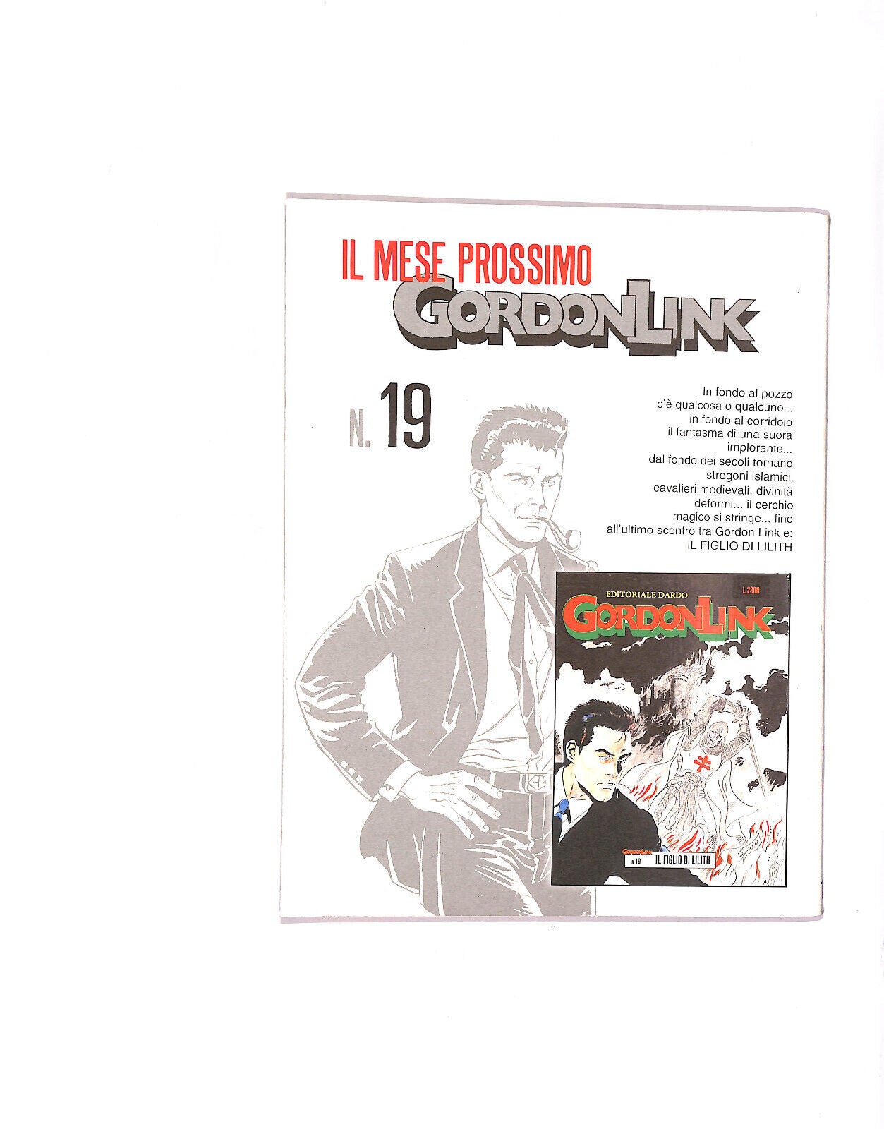 EBOND Gordon Link Numero 18 Libro LI009575