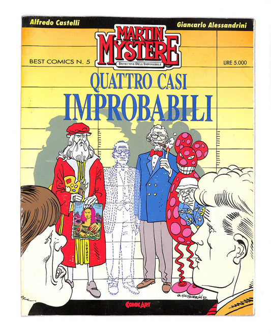 EBOND Martin Mystere Quattro Casi Improbabili N 5 Libro LI009600