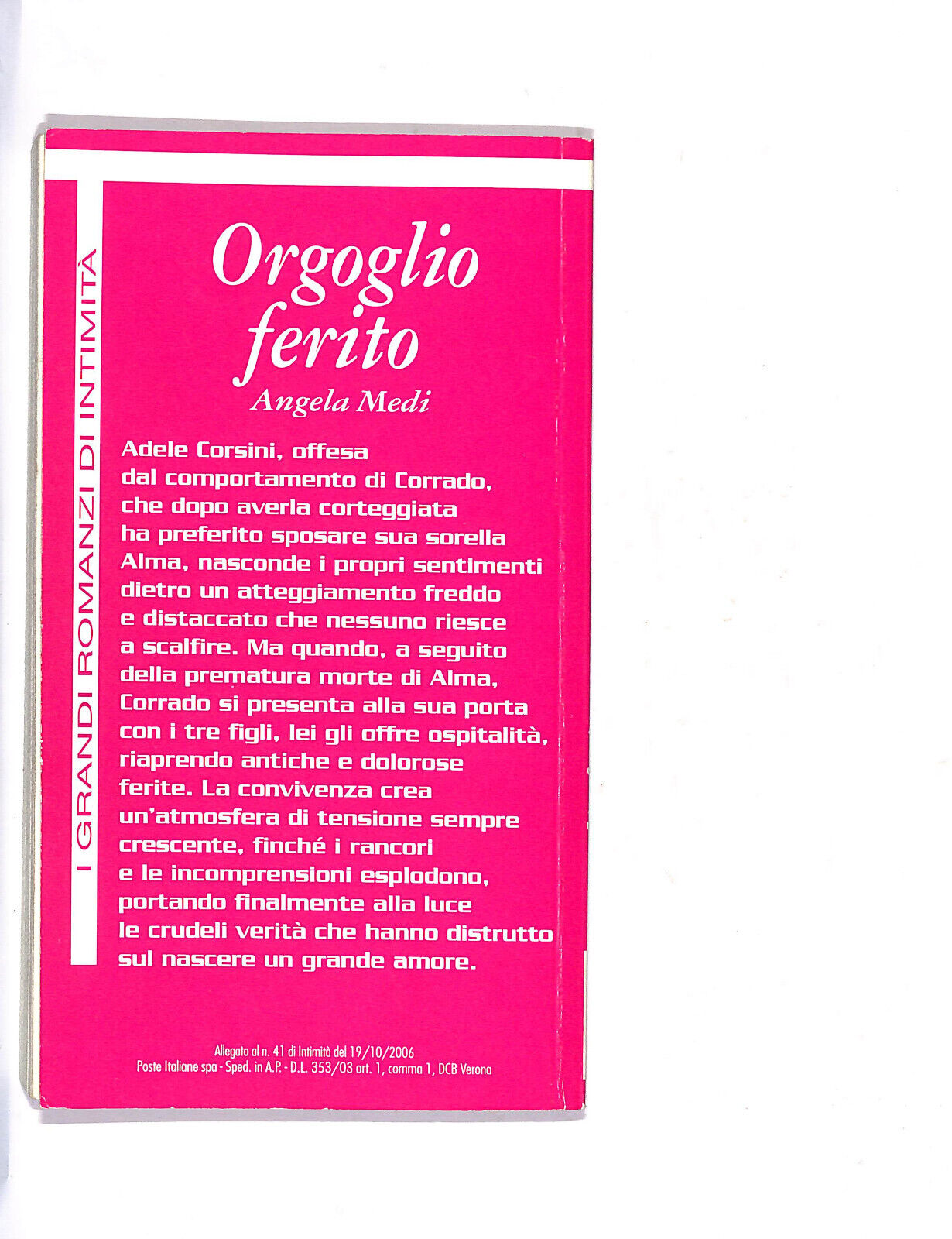 EBOND Orgoglio Ferito I grandi romanzi di Intimita Libro LI009911