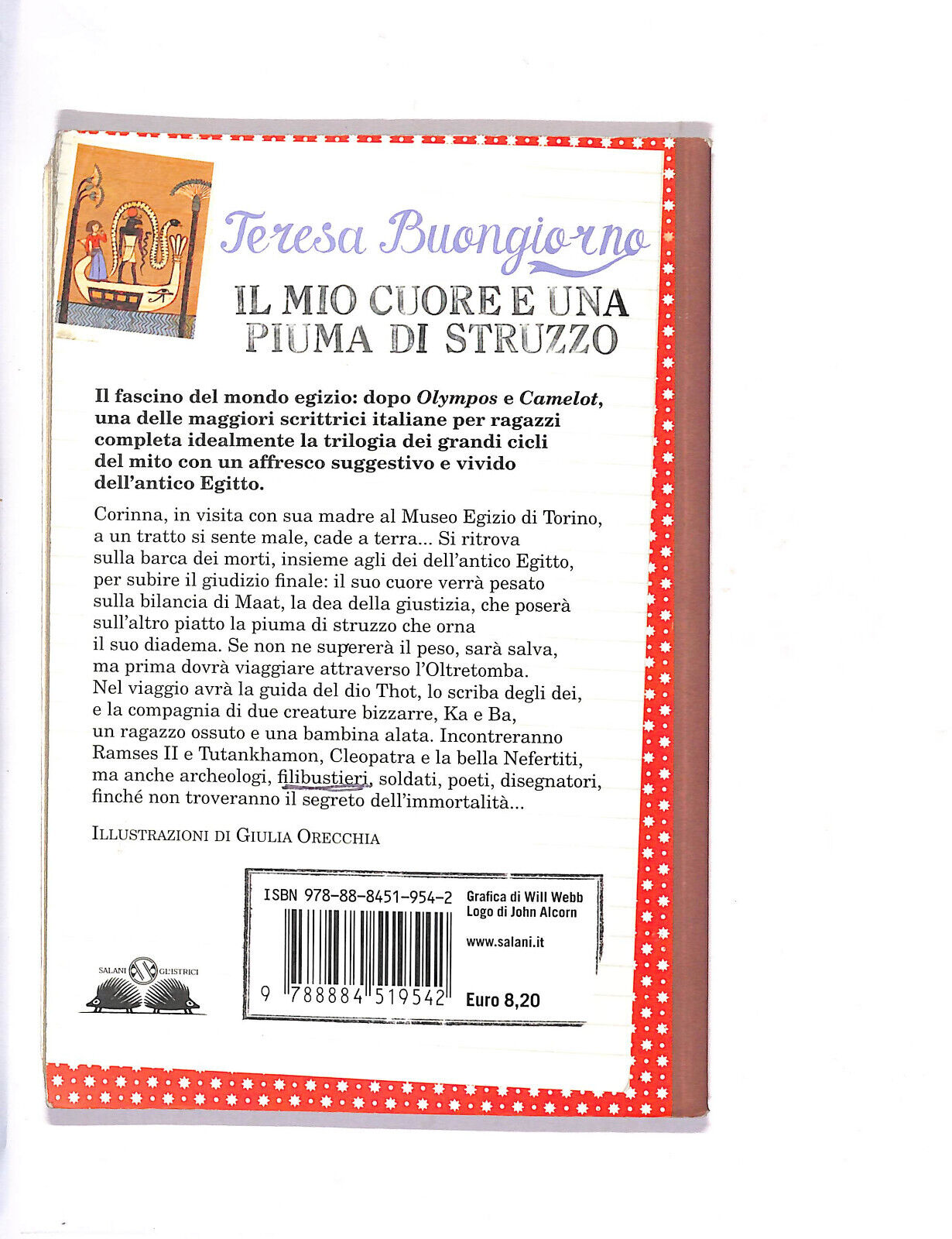 EBOND Il Mio Cuore e Una Piuma Di Struzzo Libro LI009919