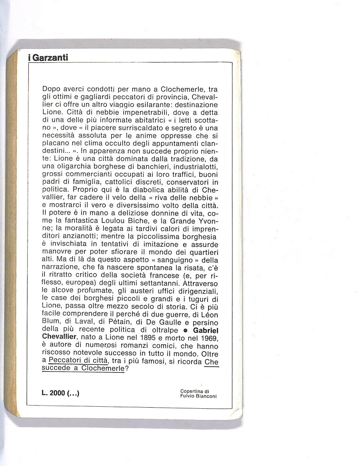 EBOND Peccatori Di Citta Libro LI009959