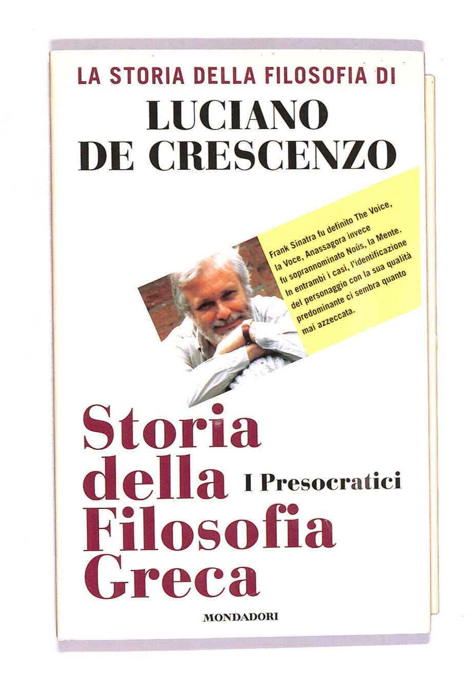 EBOND Storia Della Filosofia Greca Libro LI010110