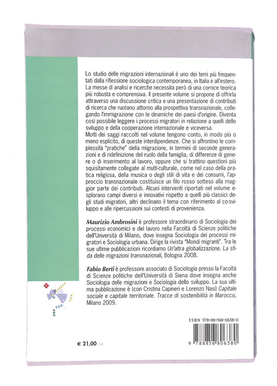 EBOND Persone e Migrazioni Libro LI010253