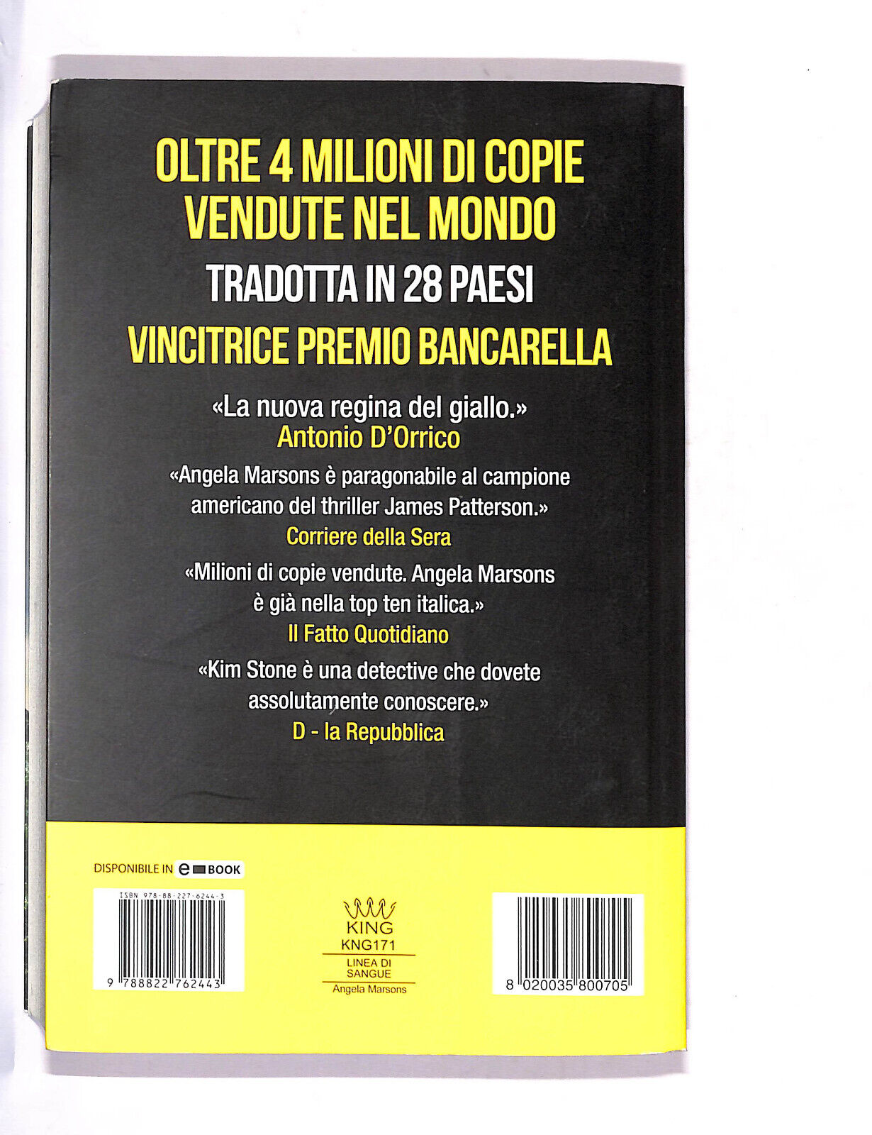 EBOND Linea Di Sangue Libro LI010461