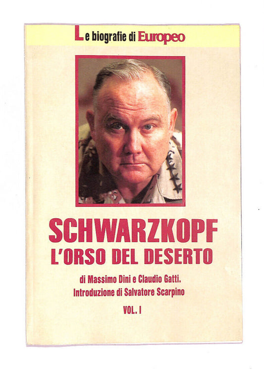 EBOND Schwarzkopf L'orso Del Deserto Libro LI010552