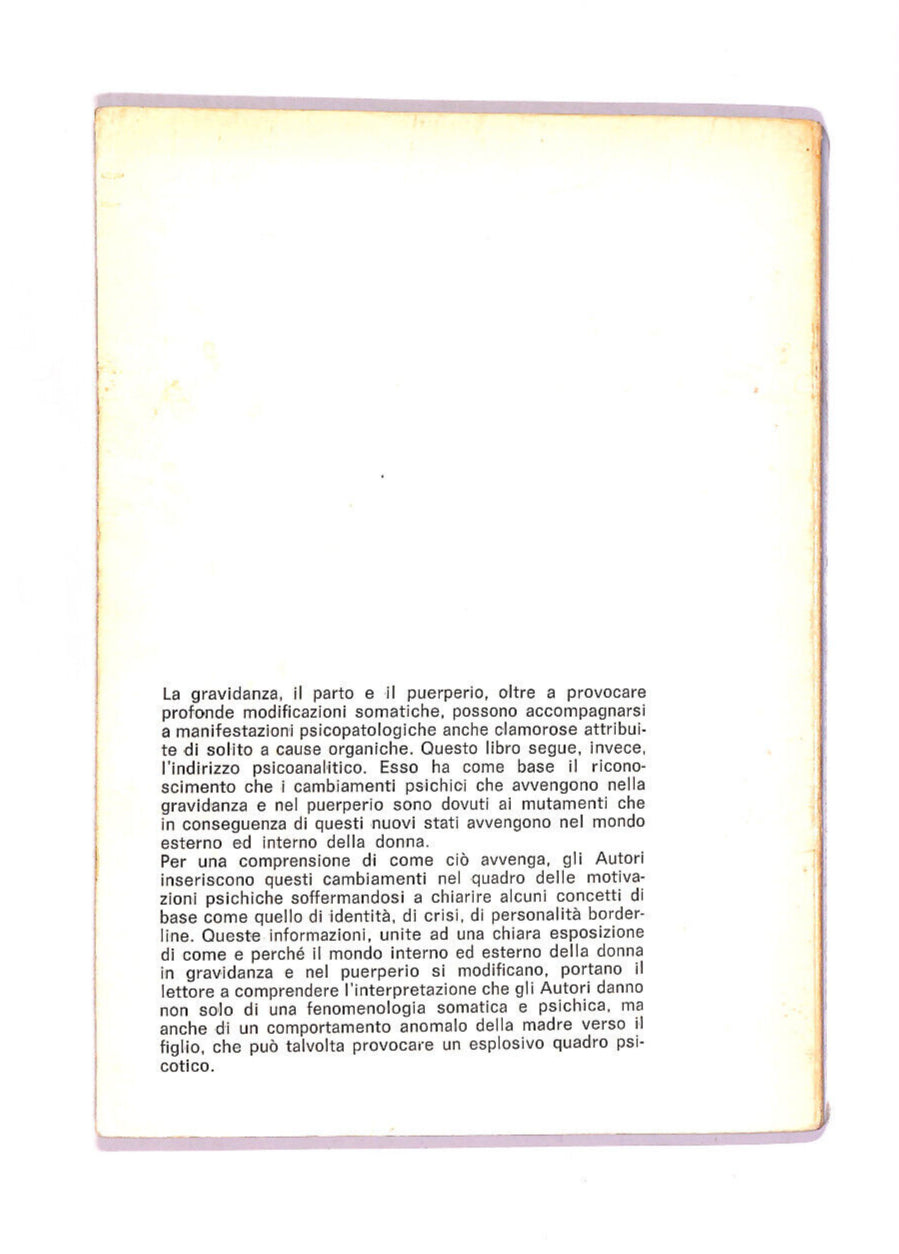 EBOND Maternita Come Crisi Libro LI010601