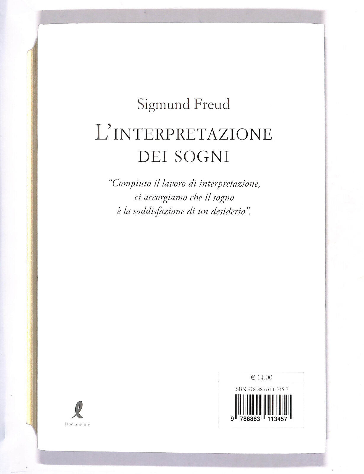 EBOND L'interpretazione Dei Sogni Libro LI010703