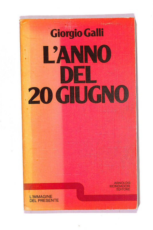 EBOND L'anno Del 20 Giugno Libro LI010910
