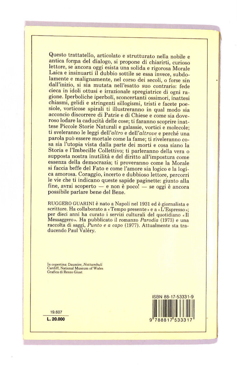 EBOND Breve Corso Di Morale Laica Libro LI010960