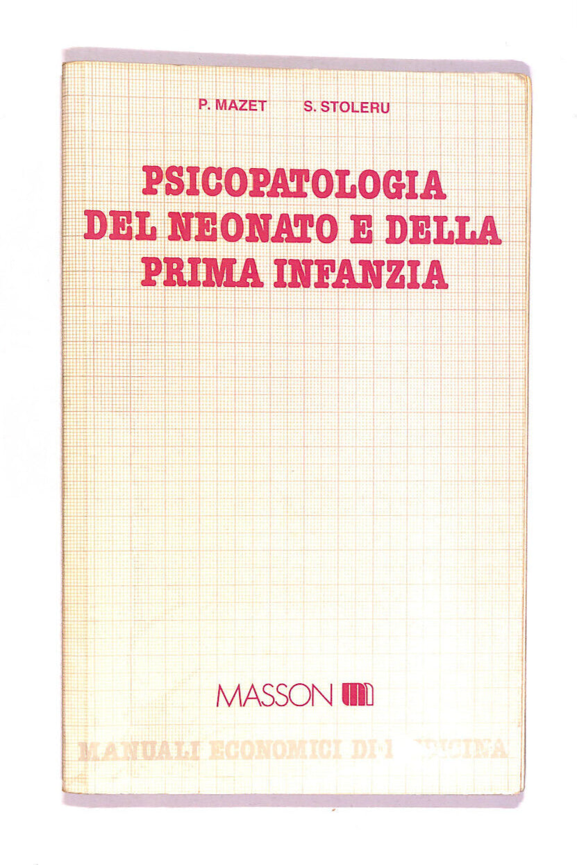 EBOND Psicopatologia Del Neonato e Della Prima Infanzia Libro LI011003