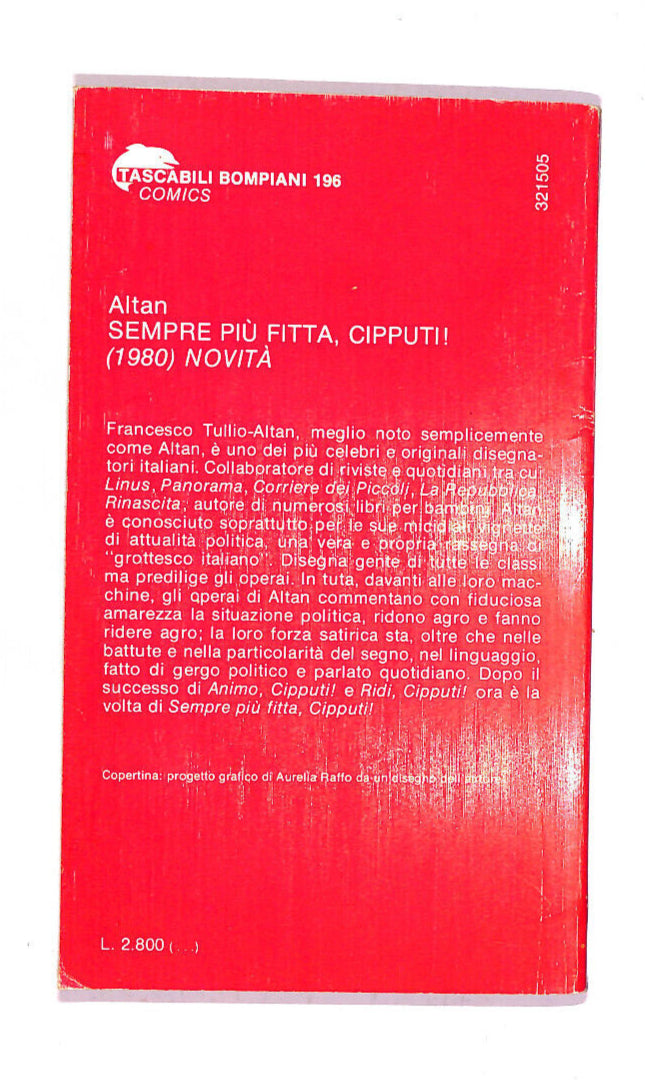 EBOND Sempre Piu Fretta, Cipputi! Libro LI011015