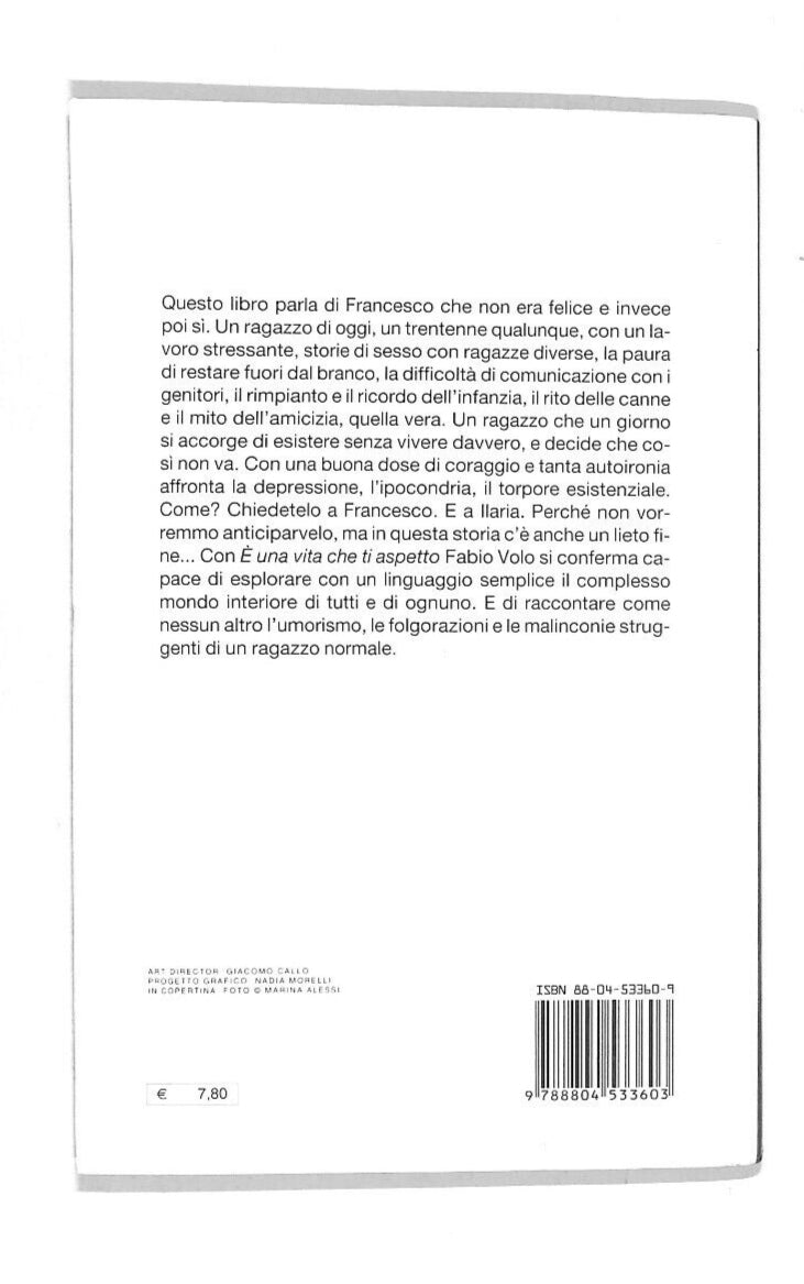 EBOND E' Una Vita Che Ti Aspetto Libro LI011100