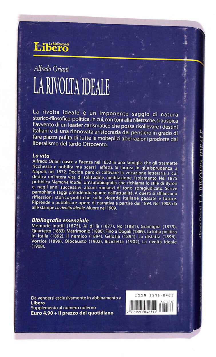 EBOND La Rivolta Ideale La Biblioteca Di Libero n 2 Libro LI011108