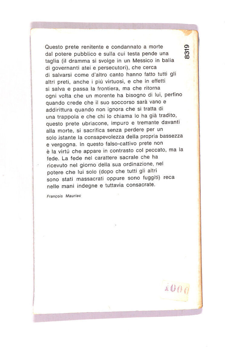 EBOND Il Potere e La Gloria Libro LI011207