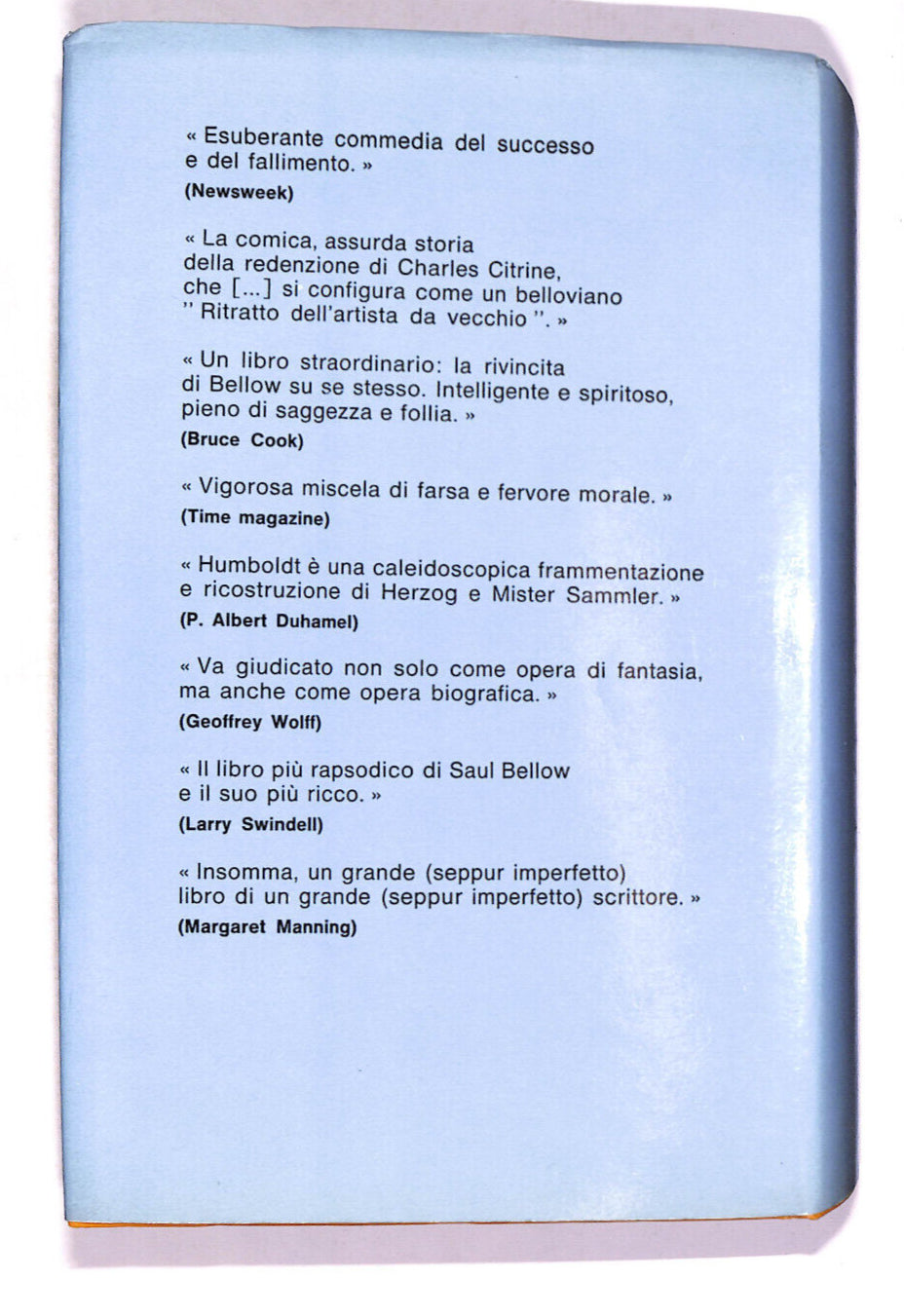 EBOND Il Dono Di Humboldt Libro LI011258