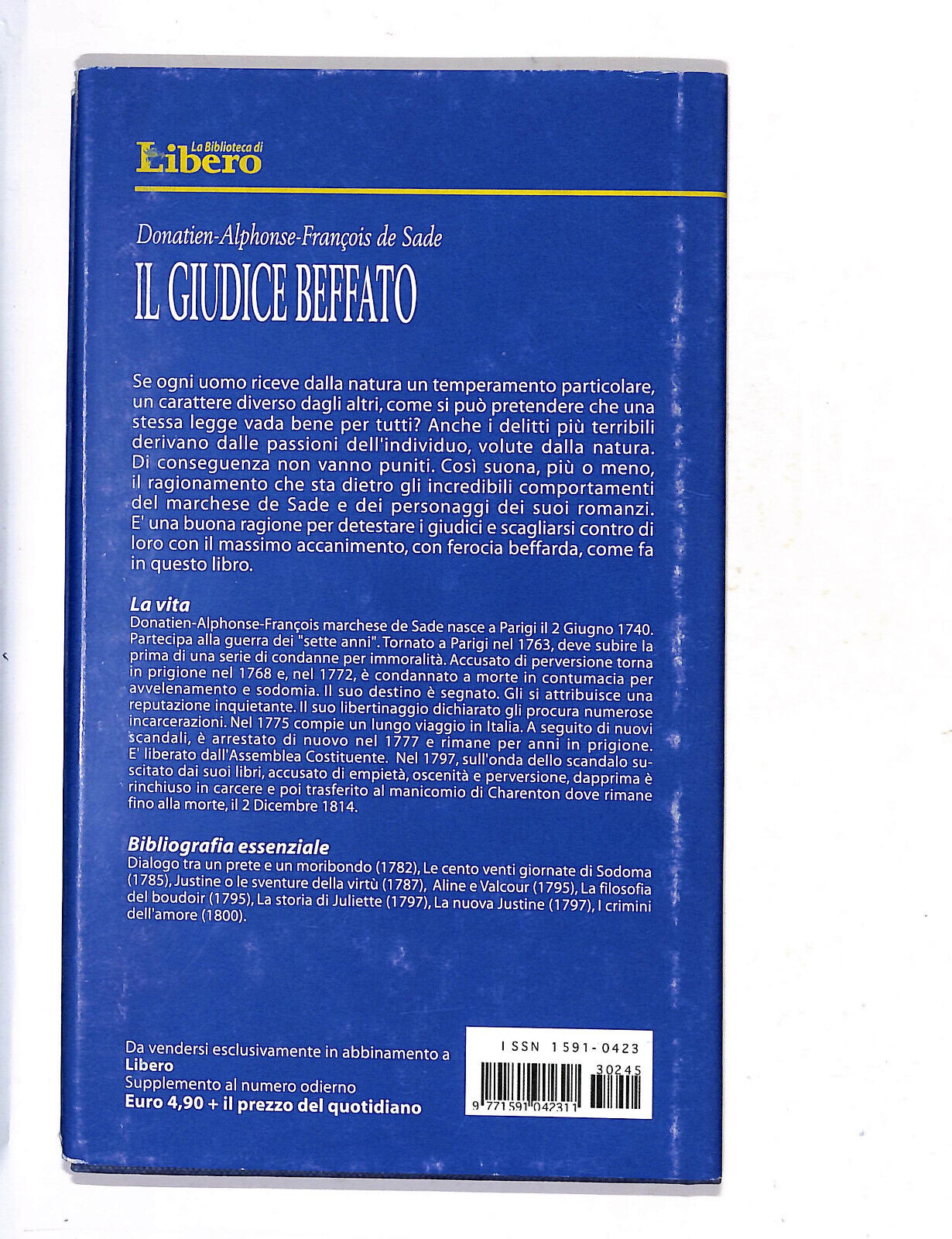 EBOND Il Giudice Beffato Libro LI011314