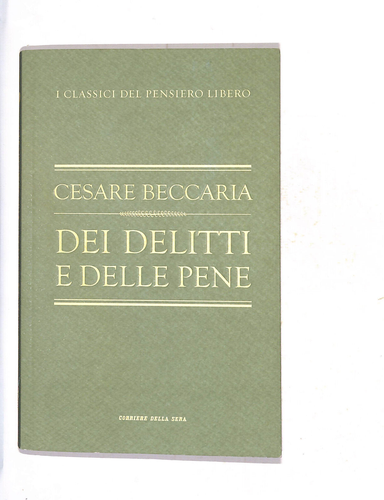 EBOND Dei Delitti e Delle Pene Libro LI011502