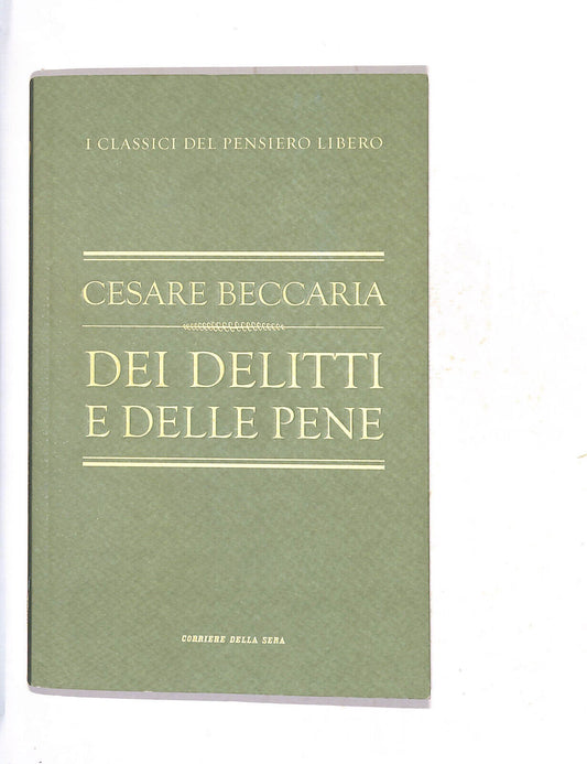 EBOND Dei Delitti e Delle Pene Libro LI011502