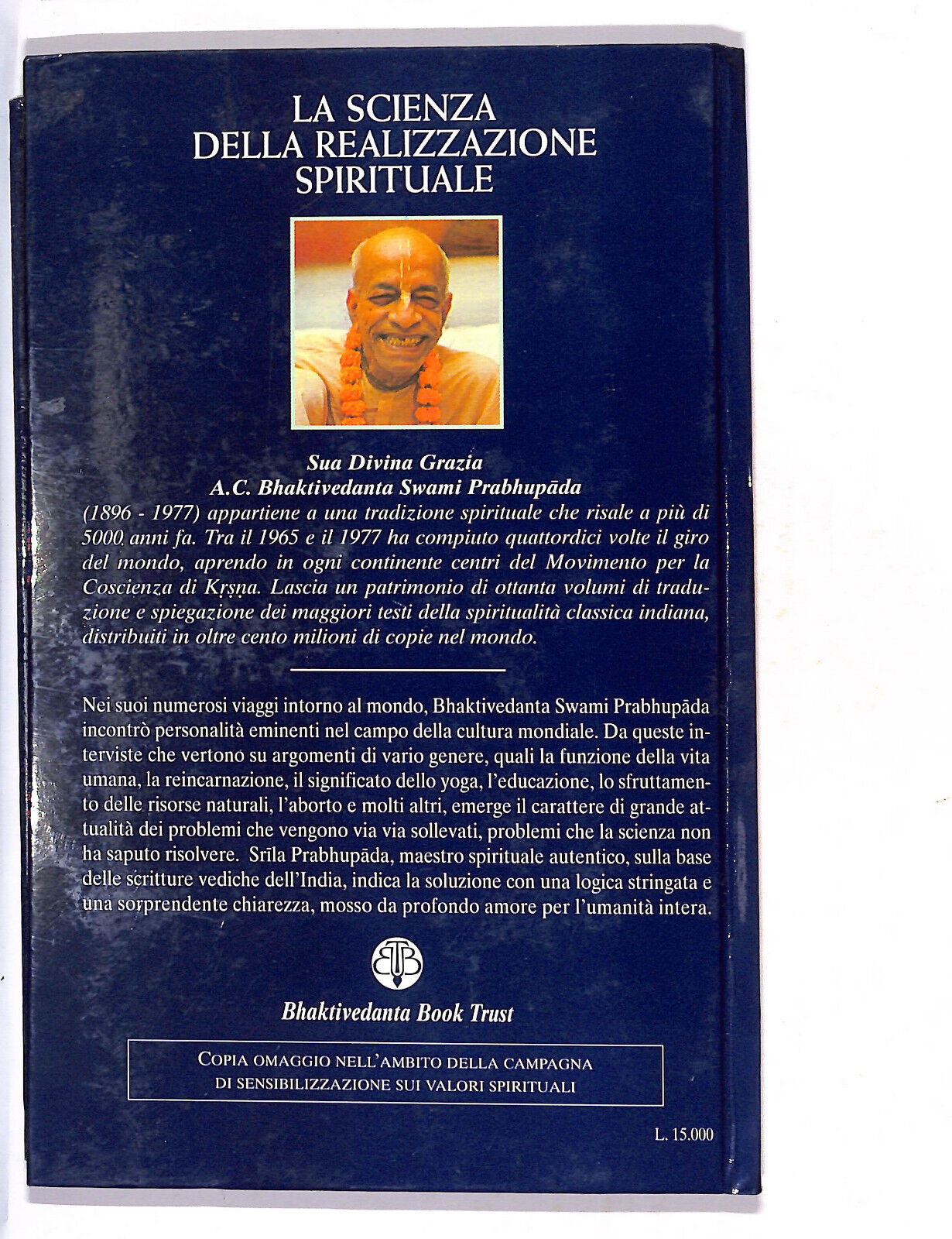 EBOND La Scienza Della Realizzazione Spirituale Libro LI011602