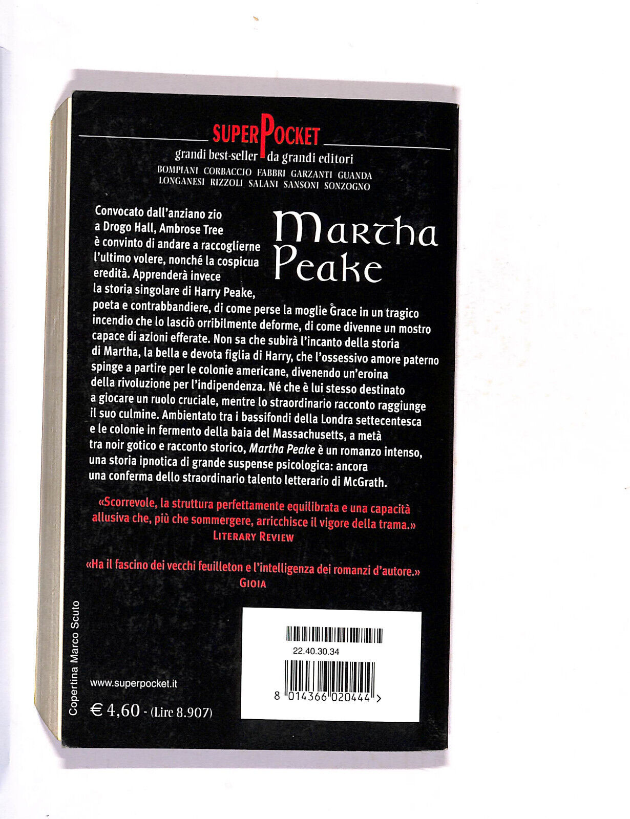 EBOND Martha Peake Libro LI011609