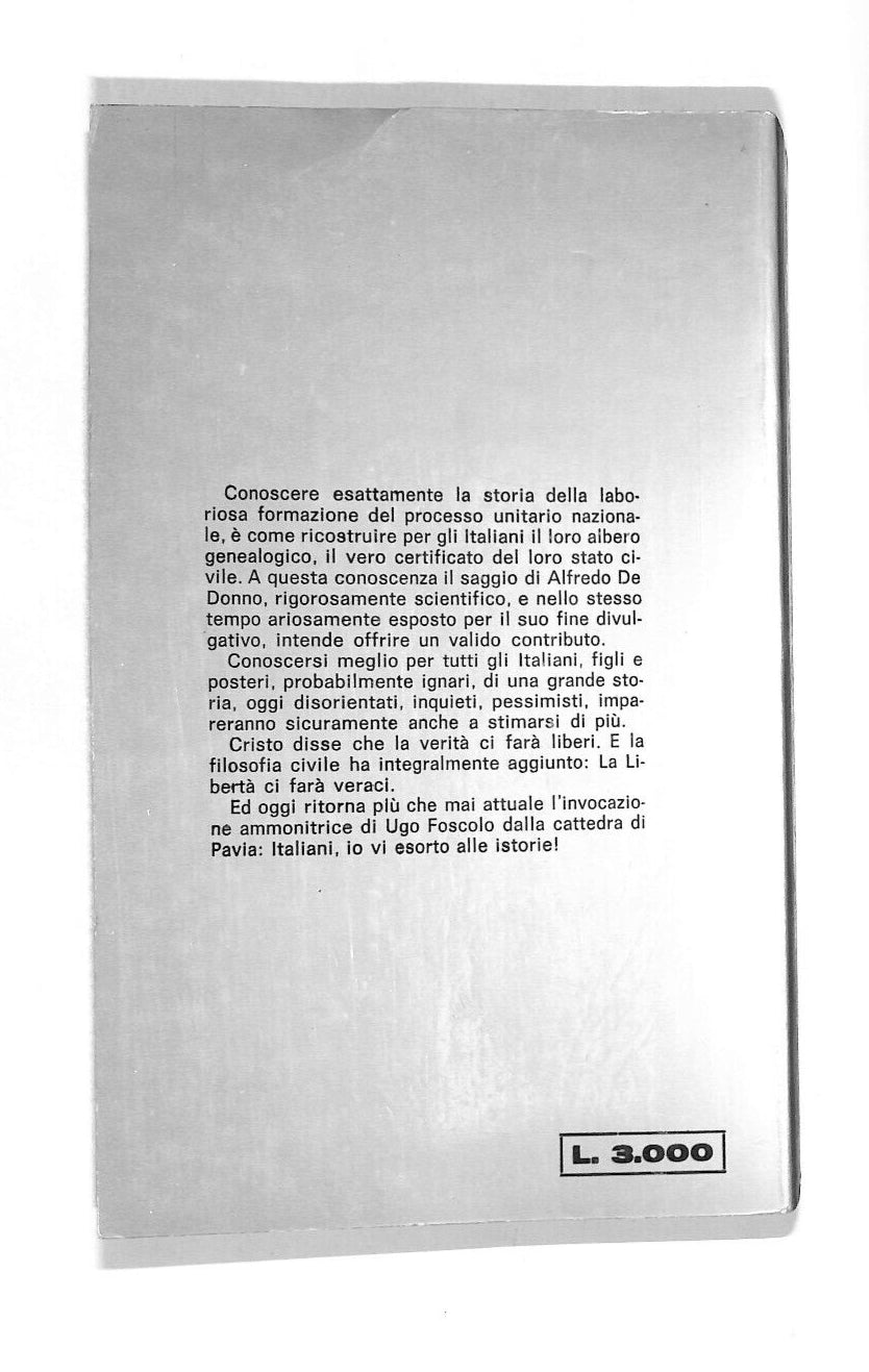 EBOND Gli Italiani Del Risorgimento Libro LI011701