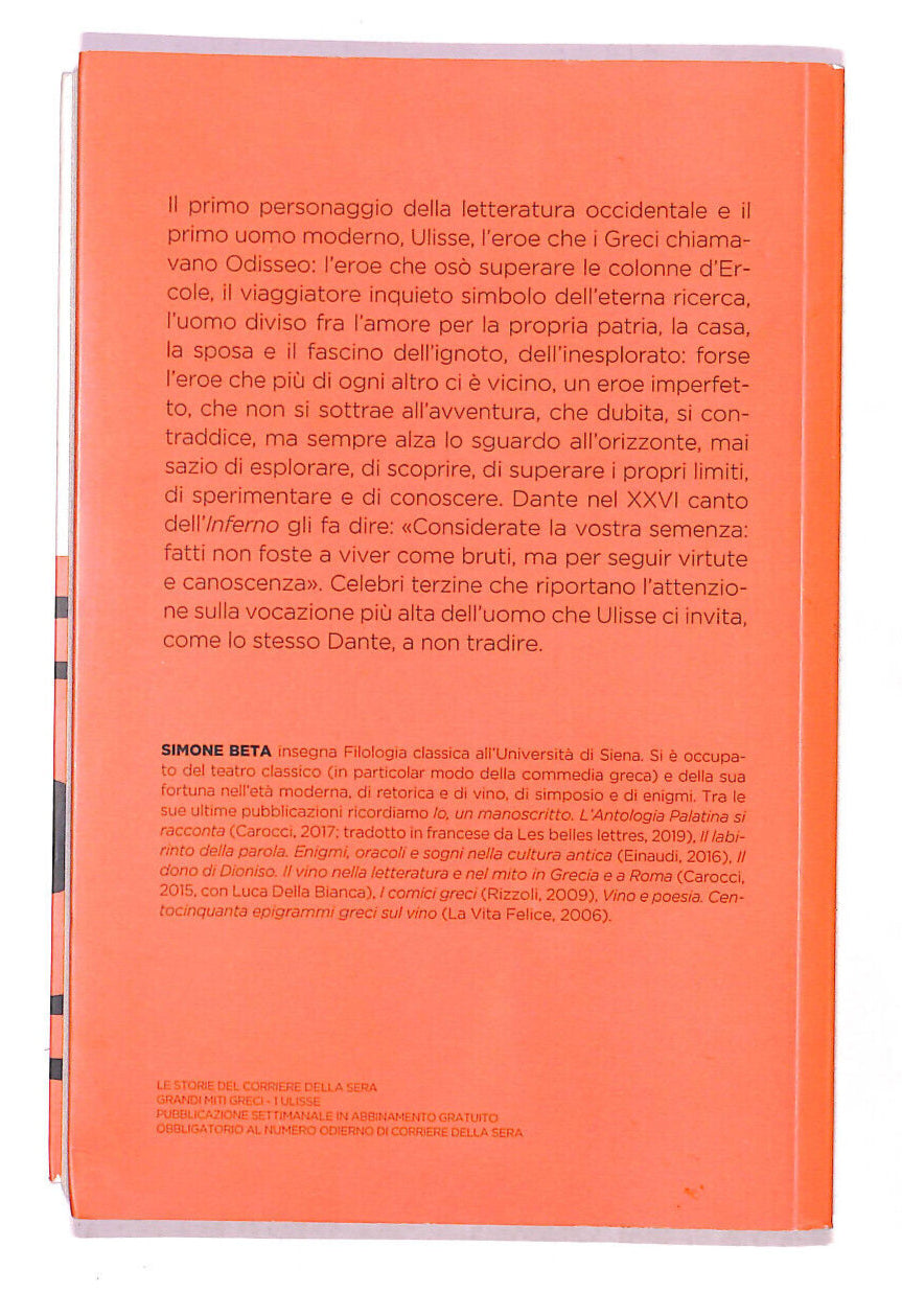 EBOND Ulisse Il Viaggio Della Ragione Libro LI011854