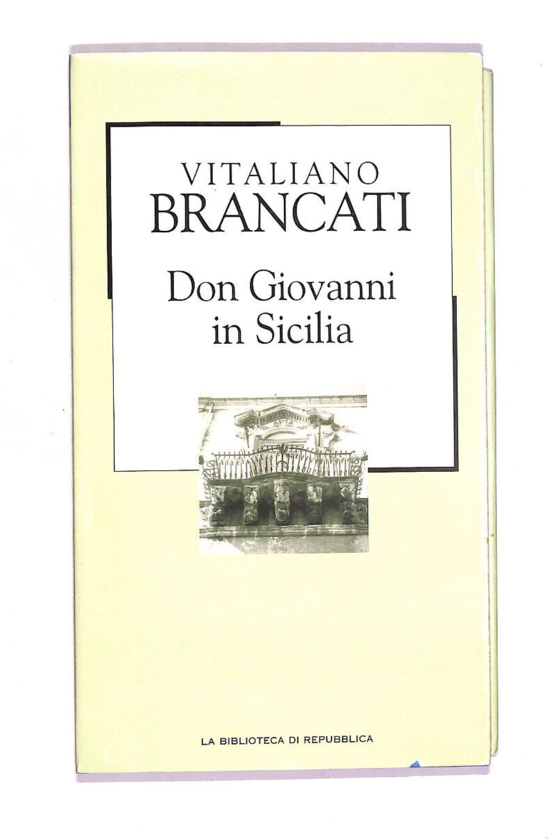EBOND Don Giovanni In Sicilia Libro LI011908