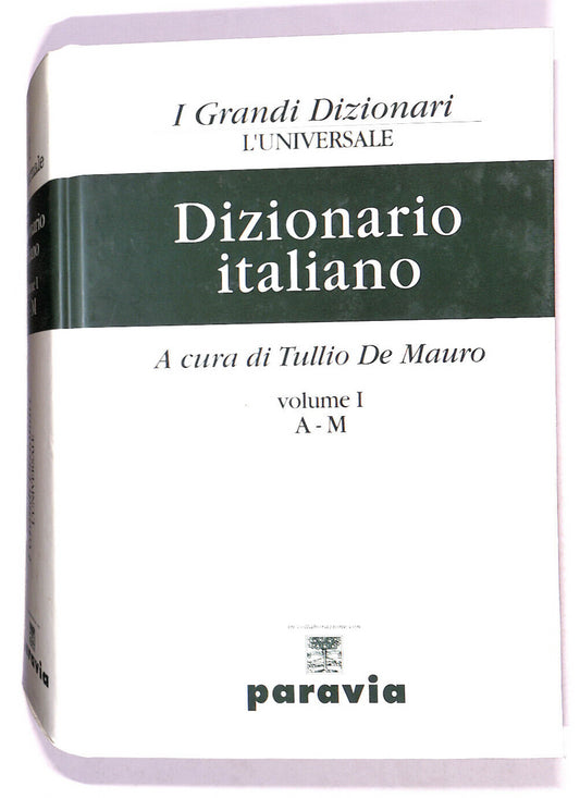 EBOND Dizionario Italiano Paravia Vol 1 Libro LI012005