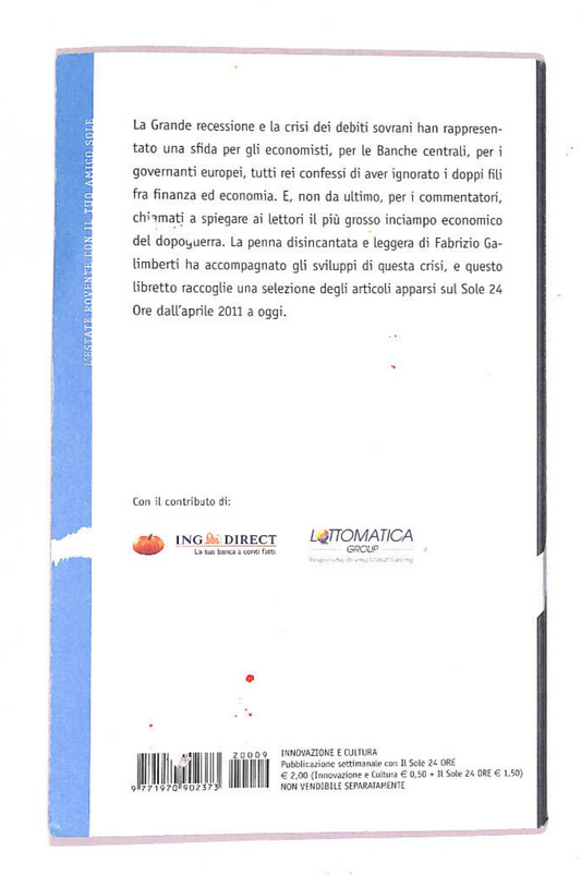 EBOND Dialoghi Sull'economia Libro LI012053