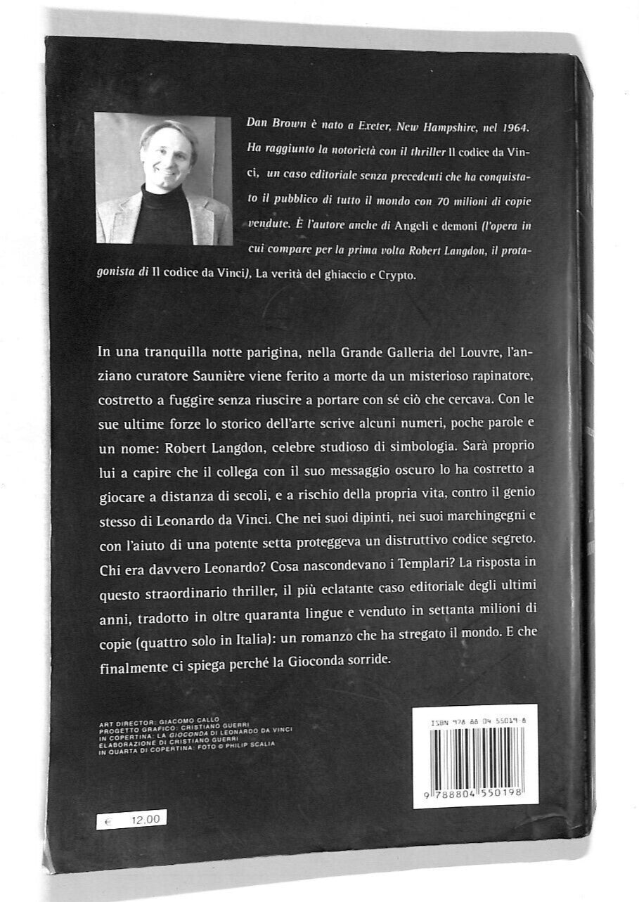 EBOND Il Codice Da Vinci Libro LI012063