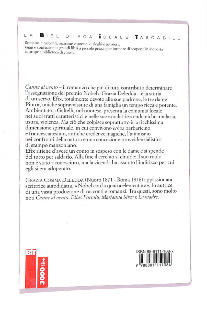 EBOND Canne Al Vento Libro LI012104