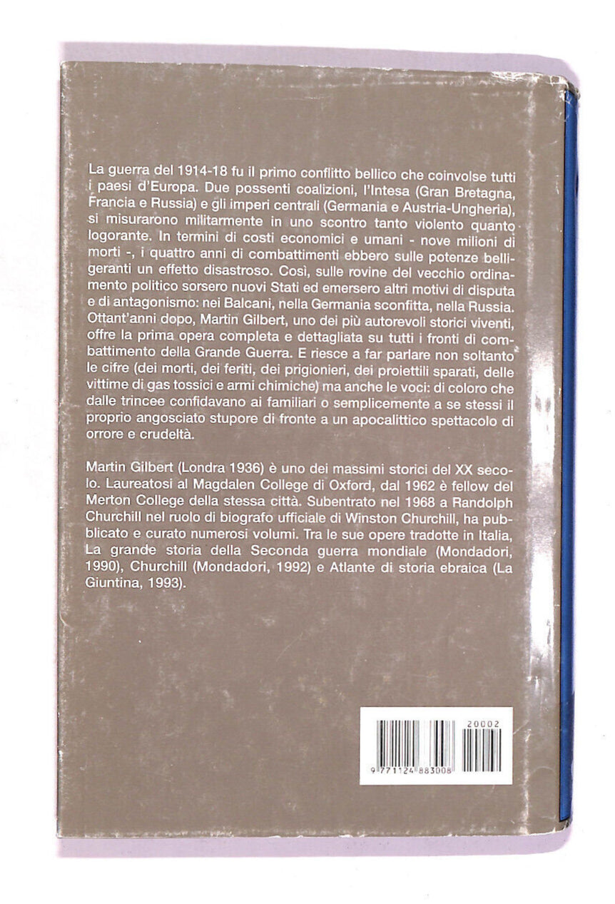 EBOND La Grande Storia Della Prima Guerra Mondiale Libro LI012156