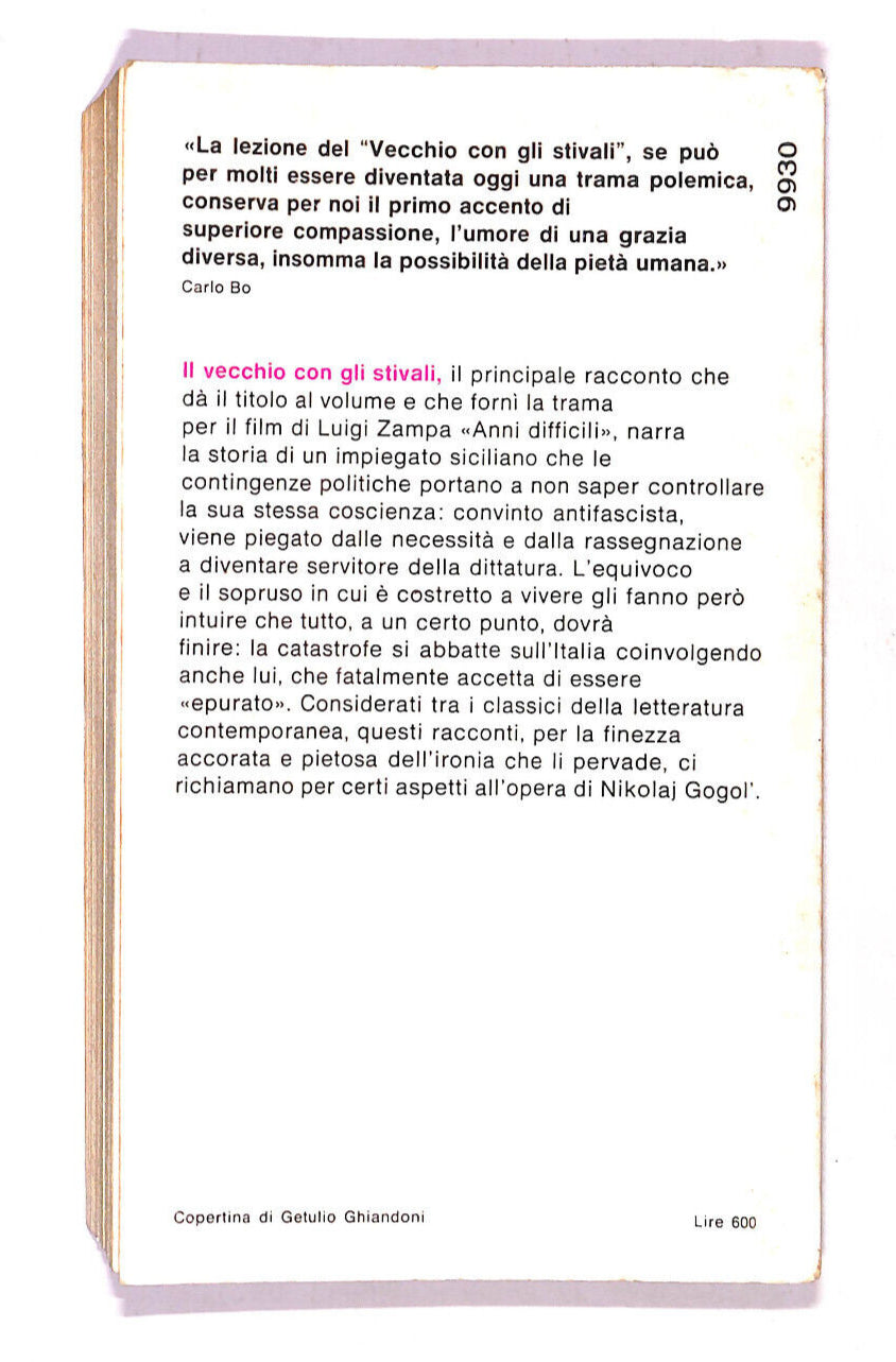 EBOND Il Vecchio Con Gli Stivali Libro LI012164