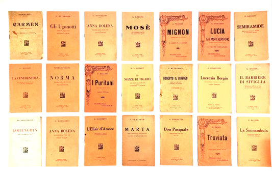 EBOND Lotto 21 Volumi A. Barion Editore 1931-1932 Libro LI012202