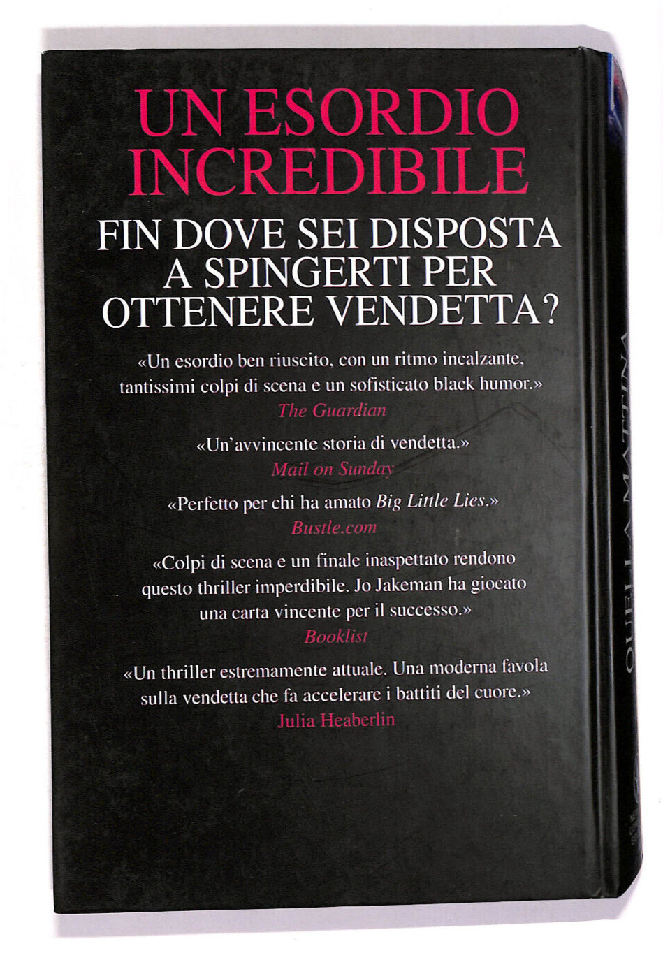 EBOND Quella Mattina Prima Di Morire Libro LI012214