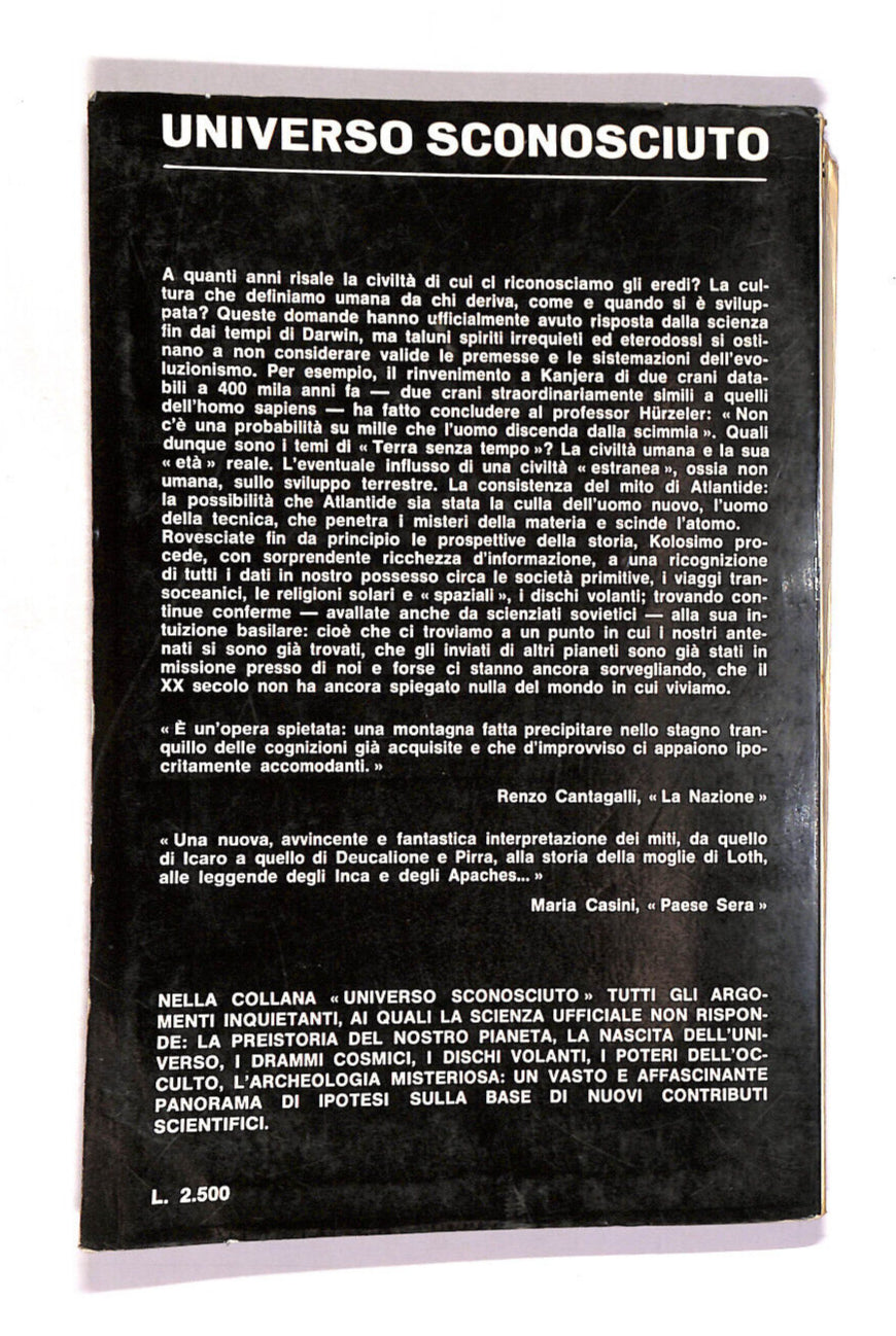 EBOND Terra Senza Tempo Libro LI012510