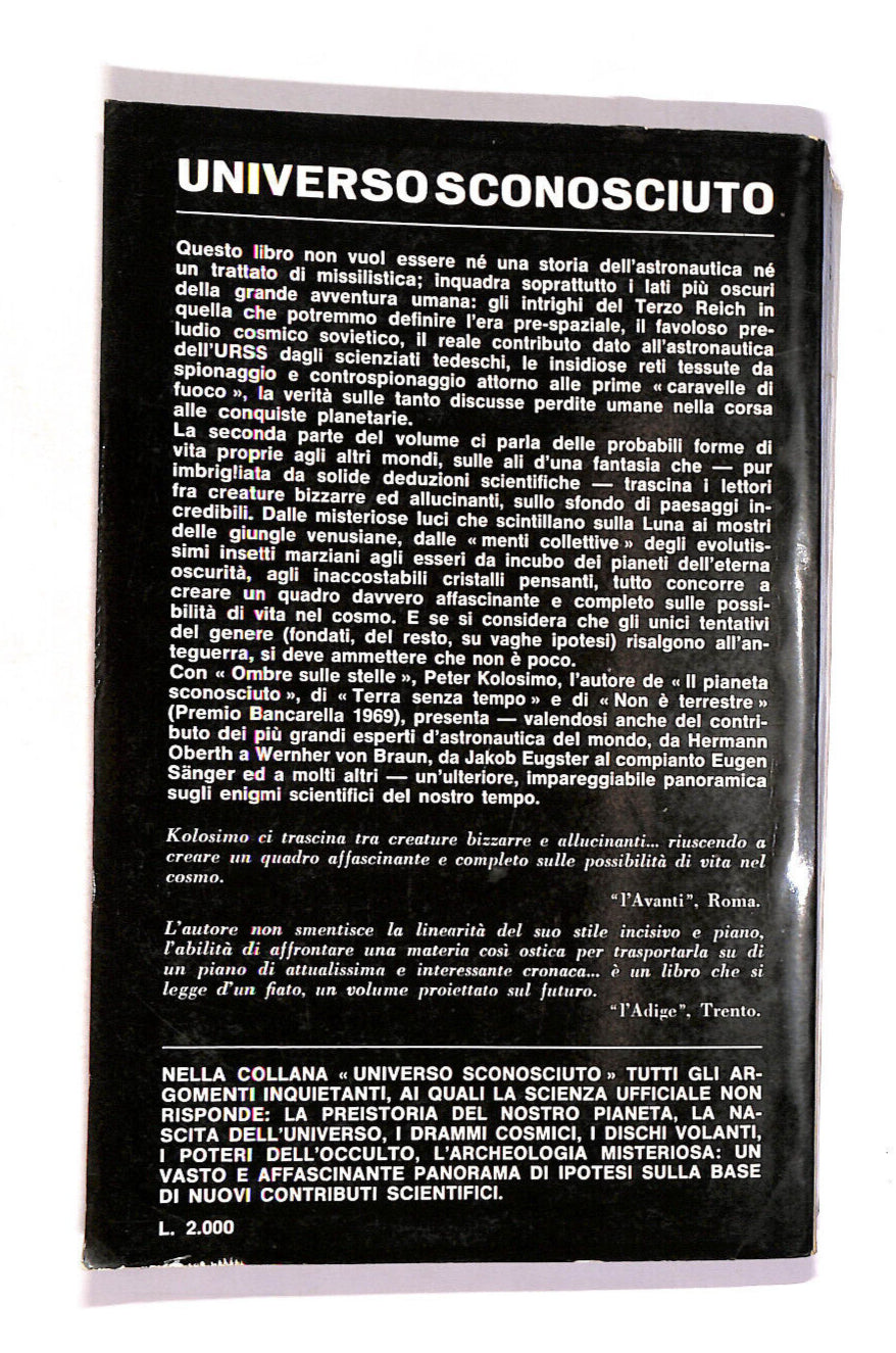 EBOND Ombre Sulle Stelle Libro LI012551