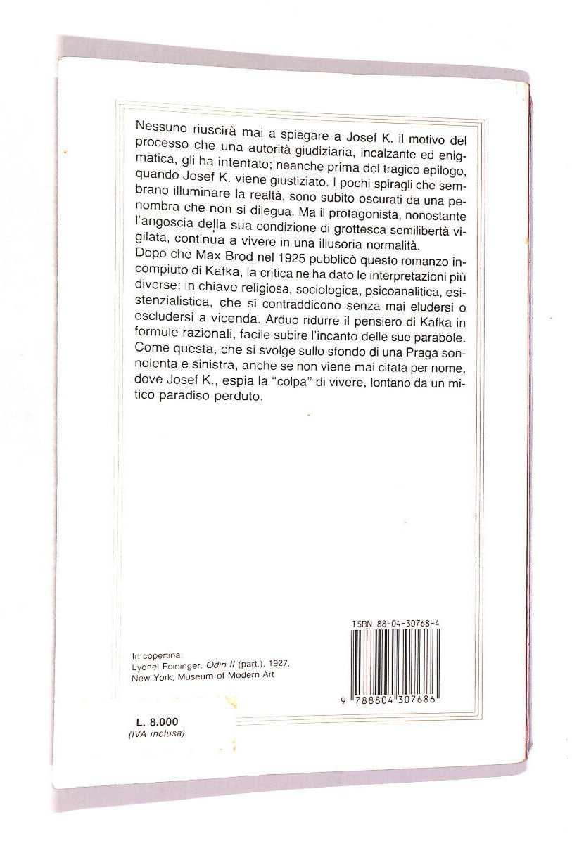 EBOND Il Processo Libro LI012557