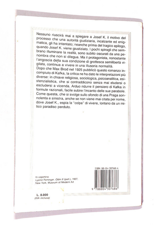 EBOND Il Processo Libro LI012557