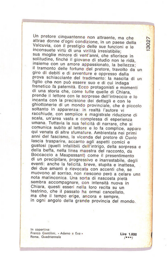 EBOND Il Pretore Di Cuvio Libro LI012559