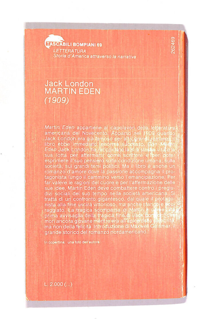 EBOND Martin Eden Libro LI012662
