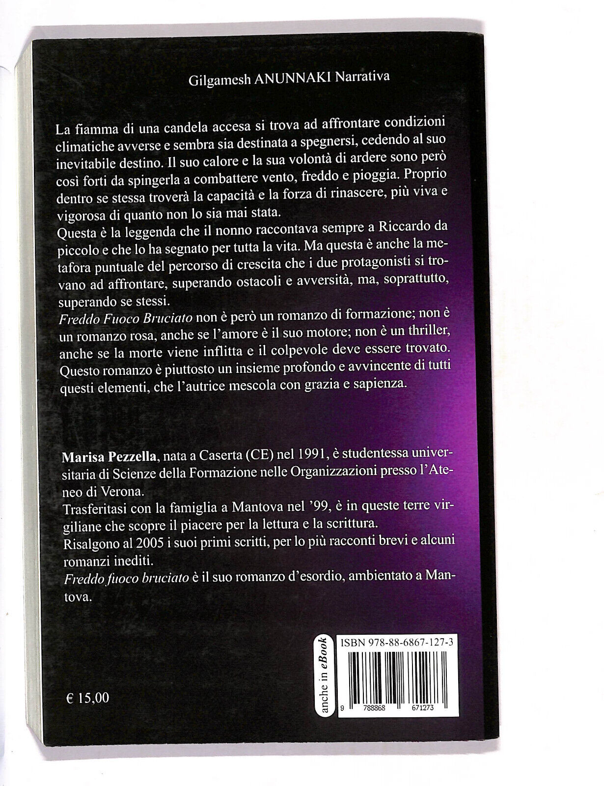 EBOND Freddo Fuoco Bruciato Libro LI012907