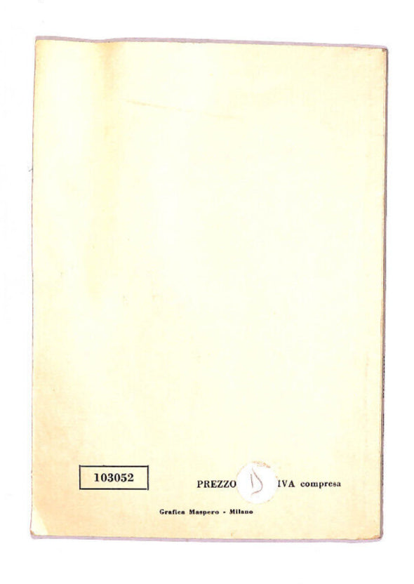 EBOND Tosca Ed Ricordi 1977 Libro LI013026