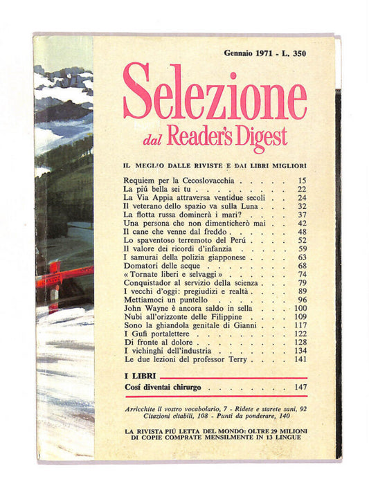 EBOND Selezione Del Reader's Digest 1971 Gennaio Libro LI013061