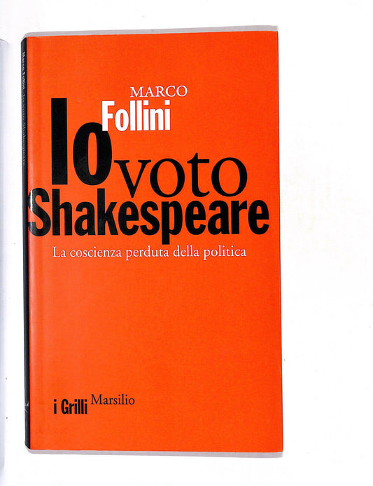 EBOND Io Voto Shakespeare Libro LI013163